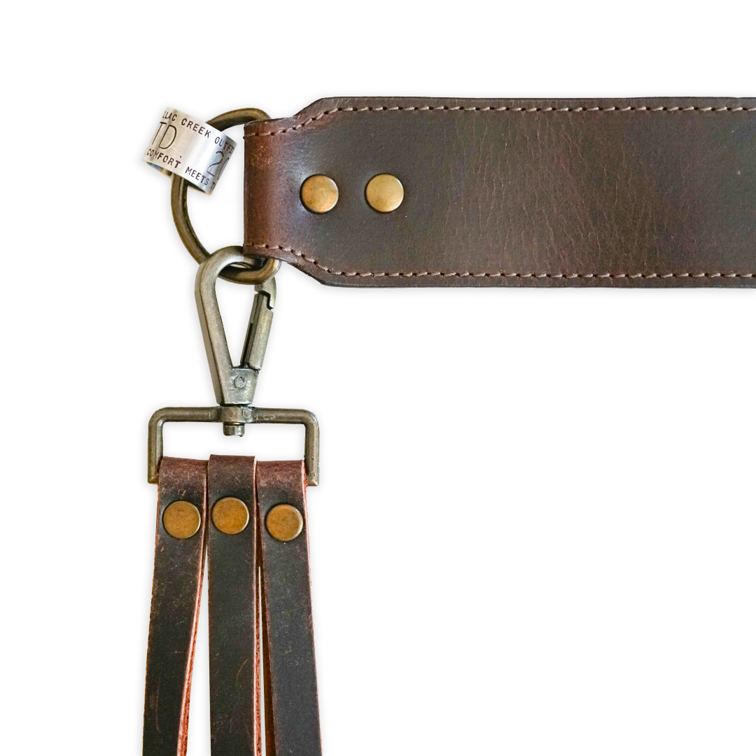 Leather Duck Strap With Custom Band – BandedBird.com